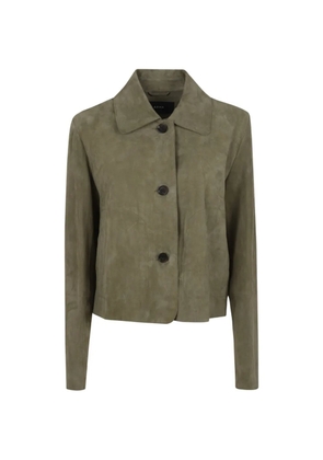 Arma Emy collared jacket - Green