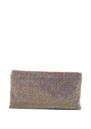 Benedetta Bruzziches Your Best Friend La Petite embellished clutch bag - Green