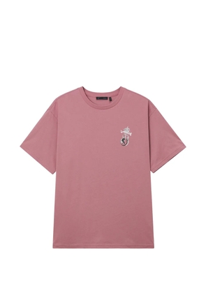 FIVE CM graphic print T-shirt - Pink
