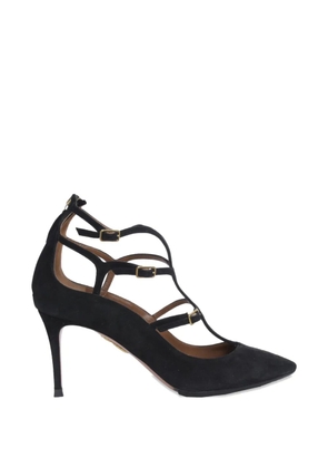 Aquazzura eternity straps courts - Black