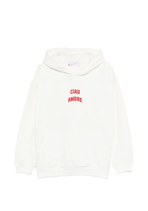 Giada Benincasa cotton hoodie - White