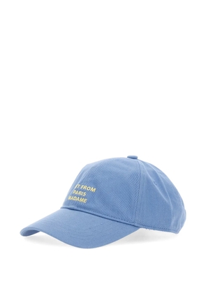 Drôle De Monsieur embroidery cap - Blue