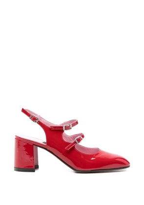 Carel Paris Banana buckle-strap pumps - Red