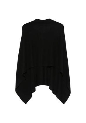 BeYou V-neck poncho - Black