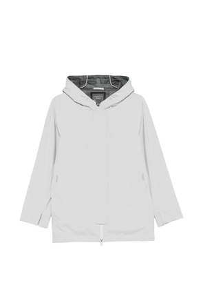 Herno zip-up hooded coat - Grey