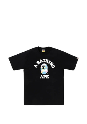 A BATHING APE® logo graphic T-shirt - Black