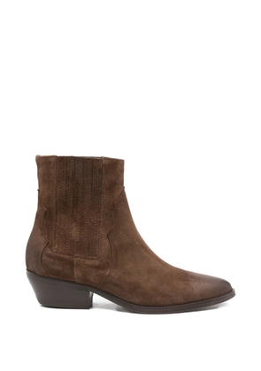 Julie Dee panelled ankle boots - Brown