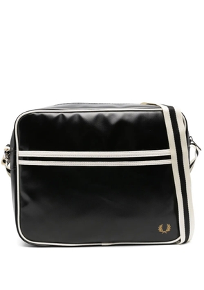 Fred Perry striped shoulder bag - Black