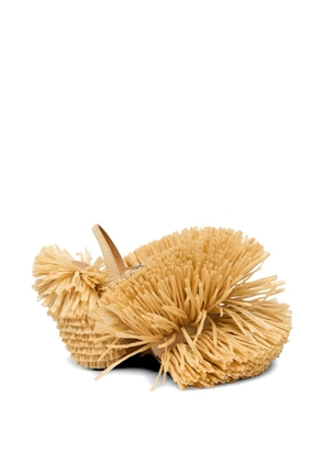 Moschino cork-detail sandals - Neutrals