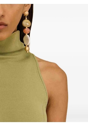 Cult Gaia asymmetrical-design earrings - Gold