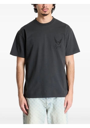 PATTA Angelwings-graphic cotton T-shirt - Grey