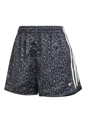 adidas leopard-print shorts - Grey