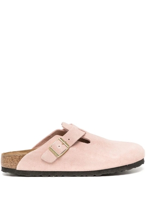 Birkenstock Boston suede clogs - Pink