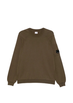 C.P. Company Lens crew-neck sweatshirt - Green