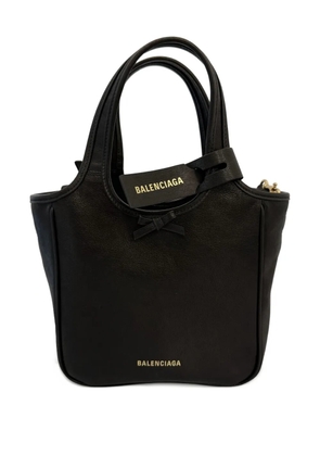 Balenciaga bow Laundrette tote bag - Black