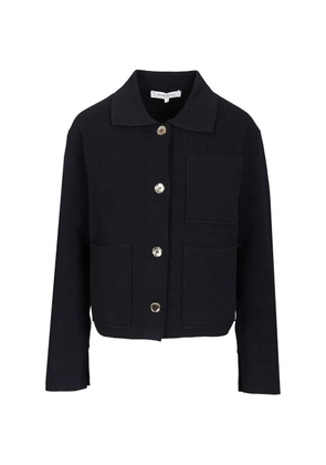 Maison Kitsuné buttoned jacket - Blue