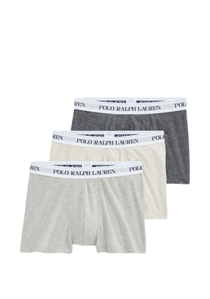 Polo Ralph Lauren logo-waistband boxers (pack of three) - Grey