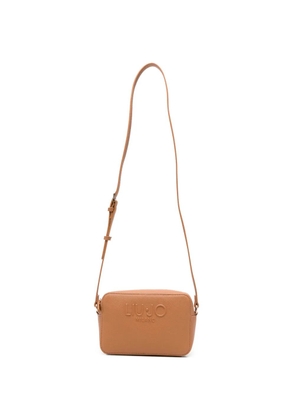 LIU JO logo-embossed cross body bag - Brown
