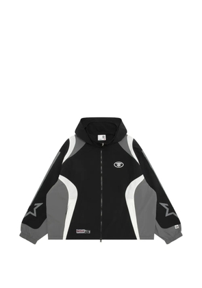 AAPE BY *A BATHING APE® panelled jacket - Black