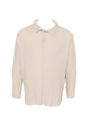 Gongdid Design textured polo shirt - Neutrals