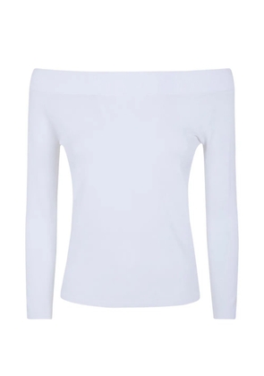 Nuur off-shoulder top - White