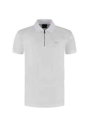 Paul & Shark zipped polo shirt - White