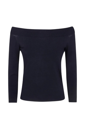 Nuur off-shoulder top - Blue