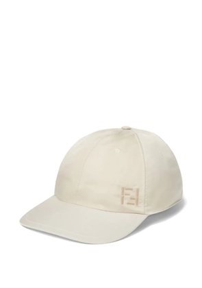 FENDI logo-detail baseball cap - Neutrals