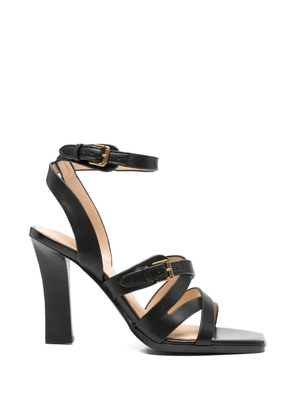 GUESS USA strappy buckle sandals - Black