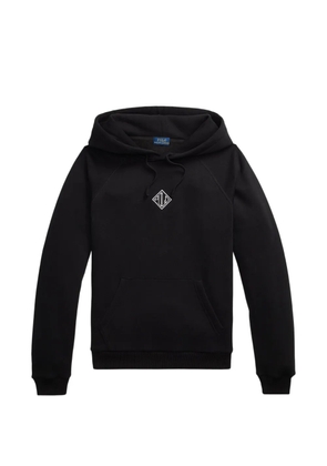 Polo Ralph Lauren logo hooded sweatshirt - Black