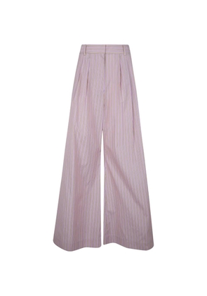 ZIMMERMANN striped trousers - Pink