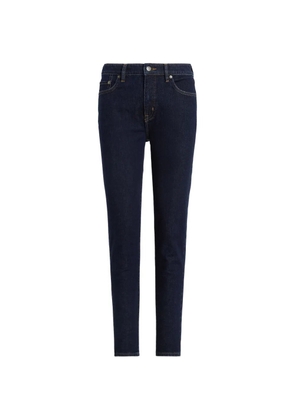 Lauren Ralph Lauren belt jeans - Blue