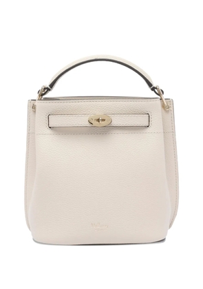 Mulberry structured bucket bag - White