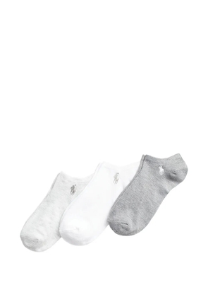 Polo Ralph Lauren logo socks (set of three) - Grey