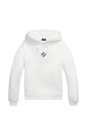 Polo Ralph Lauren logo hooded sweatshirt - White