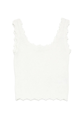 Low Classic lace sleeveless top - Neutrals