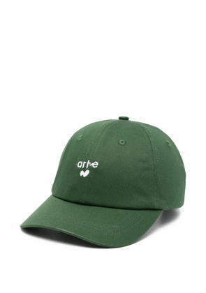 Arte Antwerp heart-logo baseball-cap - Green