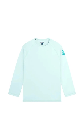 Vilebrequin long.-sleeves turtle T-shirt - Blue