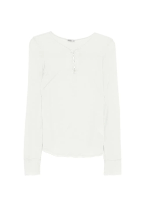 Open YY hooked T-shirt - Green