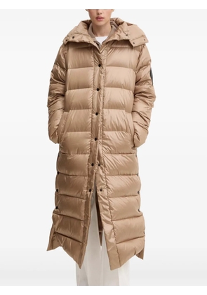 MMC STUDIO hooded padded coat - Neutrals