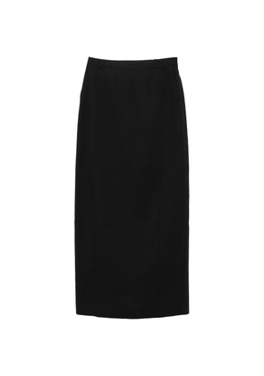 Kimhekim faux-pearl-chain maxi skirt - Black