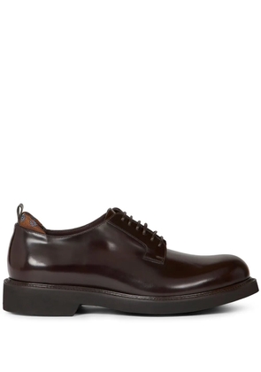 ETRO leather Derby shoes - Brown