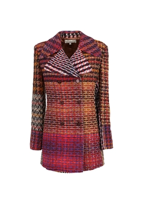 Gilles Dufour double-breasted coat - Red
