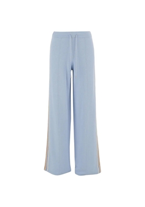 Guest In Residence striped track pants - Blue