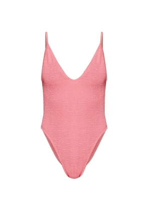 Bond-eye Everly textured swimsuit - Pink