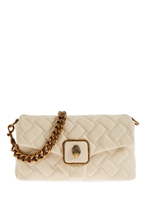 Kurt Geiger London quilted chain leather tote bag - Neutrals