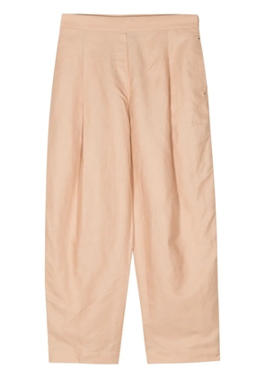 Lee Mathews drawstring cropped trousers - Neutrals