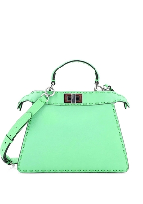 Fendi Pre-Owned Selleria Peekaboo ISeeU Bag Leather Small satchel - Green