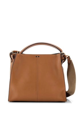 Fendi Pre-Owned Peekaboo X-Lite Bag Leather Medium shoulder bag - Brown