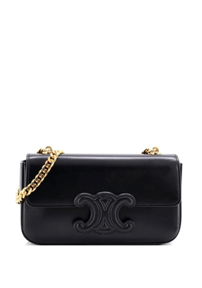 Celine Pre-Owned Triomphe Chain Leather Small shoulder bag - Black